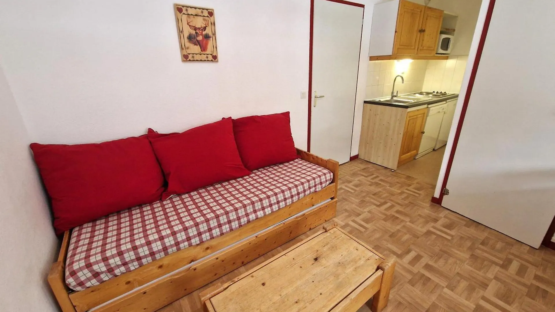 Valfrejus: 2 Pieces + Cabine, Centre Station, 4/6 Pers - Fr-1-265-199 Valfrejus